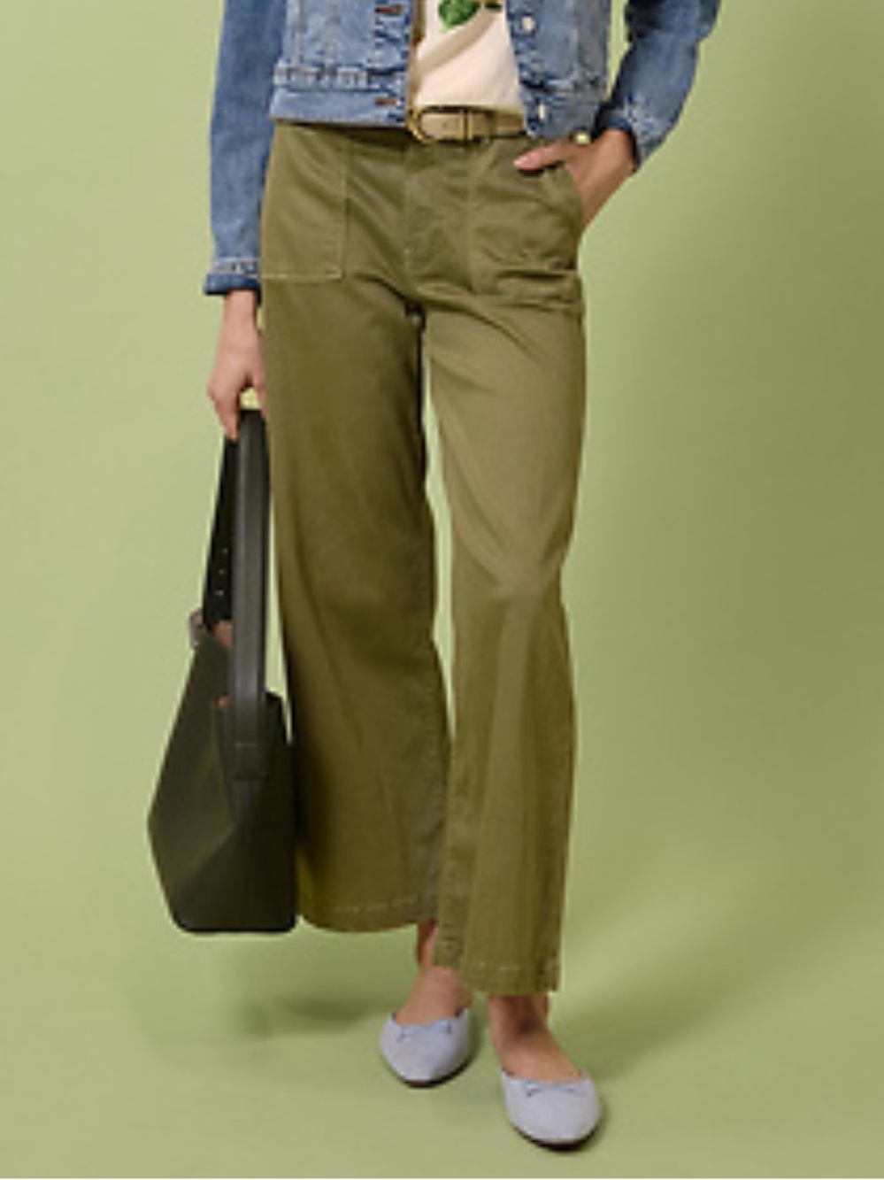 KUT FROM THE KLOTH Meg High Rise Wide Leg Pants size 14
